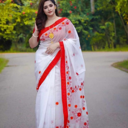 2404 স্কিন প্রিন্ট শাড়ি