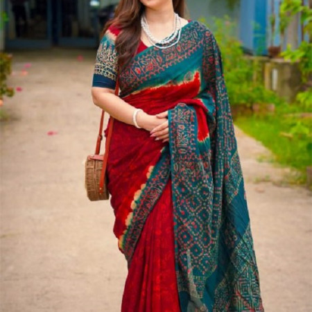 4310- Premium Chandery Silk Saree