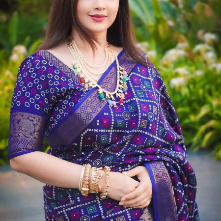 4315- Premium Chandery Silk Saree